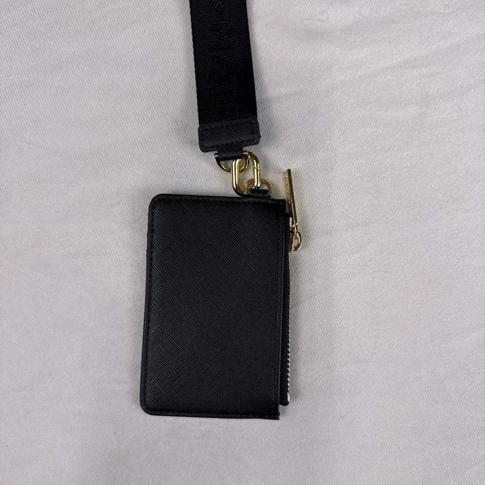 Case-Mate Essential Wristlet Set Wallet Black Saffiano Vegan Leather Universal‎